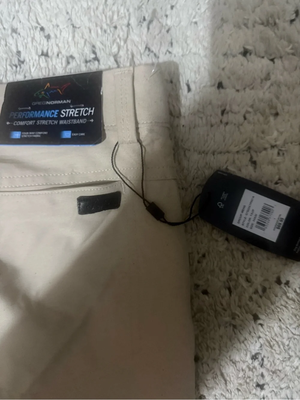Brand new Greg Norman Khakis 34x30